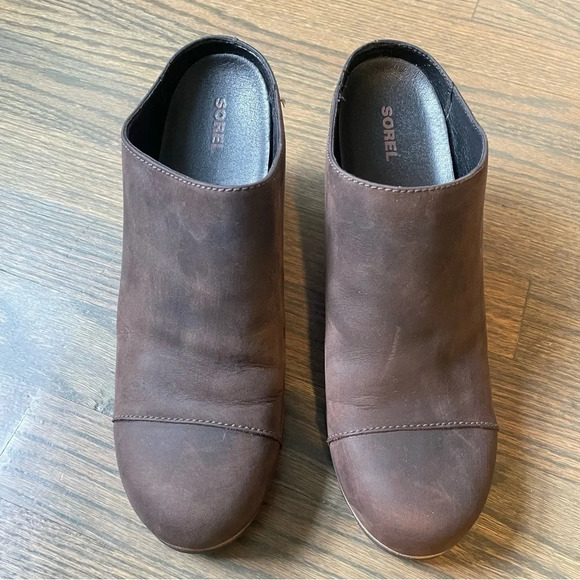 Sorel Addington Mule in Tobacco size 8.5 - Picture 3 of 11